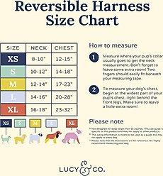 Lucy & Co. Howdy, Honey Reversible Dog Harness, Small: 14 to 18-in chest slide 2 of 8