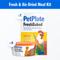 Show in main carousel: PetPlate Human Grade Chicken & Turkey Variety Pack Fresh Wet & Air-Dried Baked Dry Dog Food, 12-oz cup, case of 4 slide 3 of 11