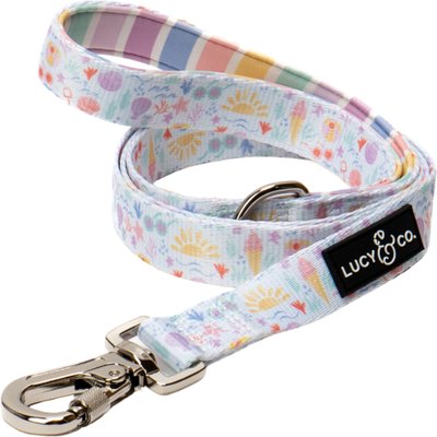 Lucy & Co. Lucy & Co. Life's a Beach Dog Leash, Large: 5-ft long, 1-in wide