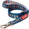 Show in main carousel: Lucy & Co. Red, White & BBQ Dog Leash, Large: 5-ft long, 1-in wide slide 1 of 5