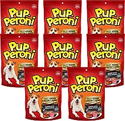 Pup-Peroni Filet Mignon & Bacon Flavors Dog Treats, 44.8-oz bundle