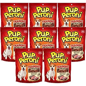 PUP-PERONI Training Treats Made with Real Beef Dog Treats,
