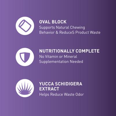 Show full view: Mazuri Rodent Breeder 9F Cubes Rat & Mouse Food, 50-lb bag slide 5 of 5