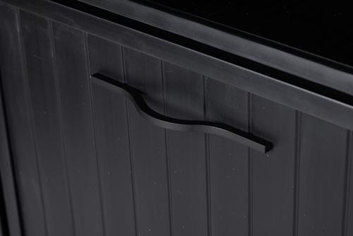 Show full view: New Age Pet ECOFLEX Double Dog Bowl, Espresso Black slide 8 of 12