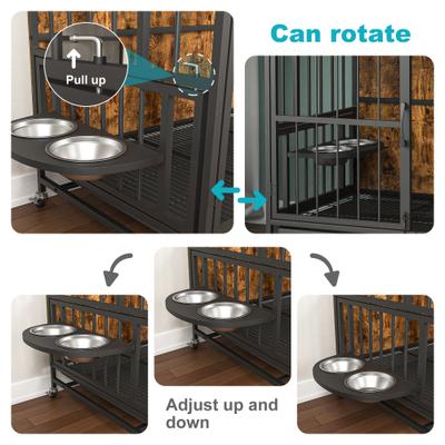 Show full view: Yafylly 360 Degree Rotation Adjustable Elevated Dog Bowl slide 10 of 10