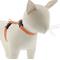 Show in main carousel: LupinePet Reflective Diamonds H-Style Cat Harness, Orange Diamond, 12 to 20-in chest slide 1 of 6
