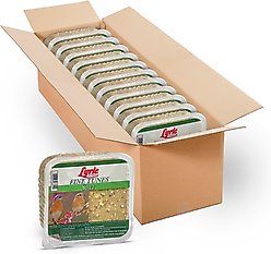 Lyric Fine Tunes No Waste Seed Suet Cakes Wild Bird Food, 12-oz tray, 12 count