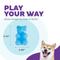 Show in main carousel: Outward Hound Gummiez Bear 2-in-1 Dental Dog Chew & Treat Dispensing Game Toy, Blue slide 4 of 9