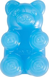 Outward Hound Gummiez Bear 2-in-1 Dental Dog Chew & Treat Dispensing Game Toy, Blue