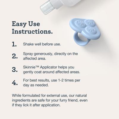 Show full view: Kradle Skin Recovery Spray for Dogs, 4-fl oz bottle slide 8 of 11