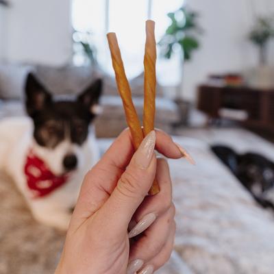 Show full view: Cadet Chewalicious Classic Chewy Rolls Peanut Butter Flavor Dog Chews, 15 count slide 8 of 12