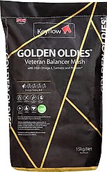 Keyflow USA Golden Oldies Senior Low Sugar, Low Starch & High Fat Horse Feed, 33-lb bag