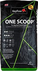Keyflow Feeds One Scoop Pre-Digested Hybrid Muesli Horse Feed, 33-lb bag