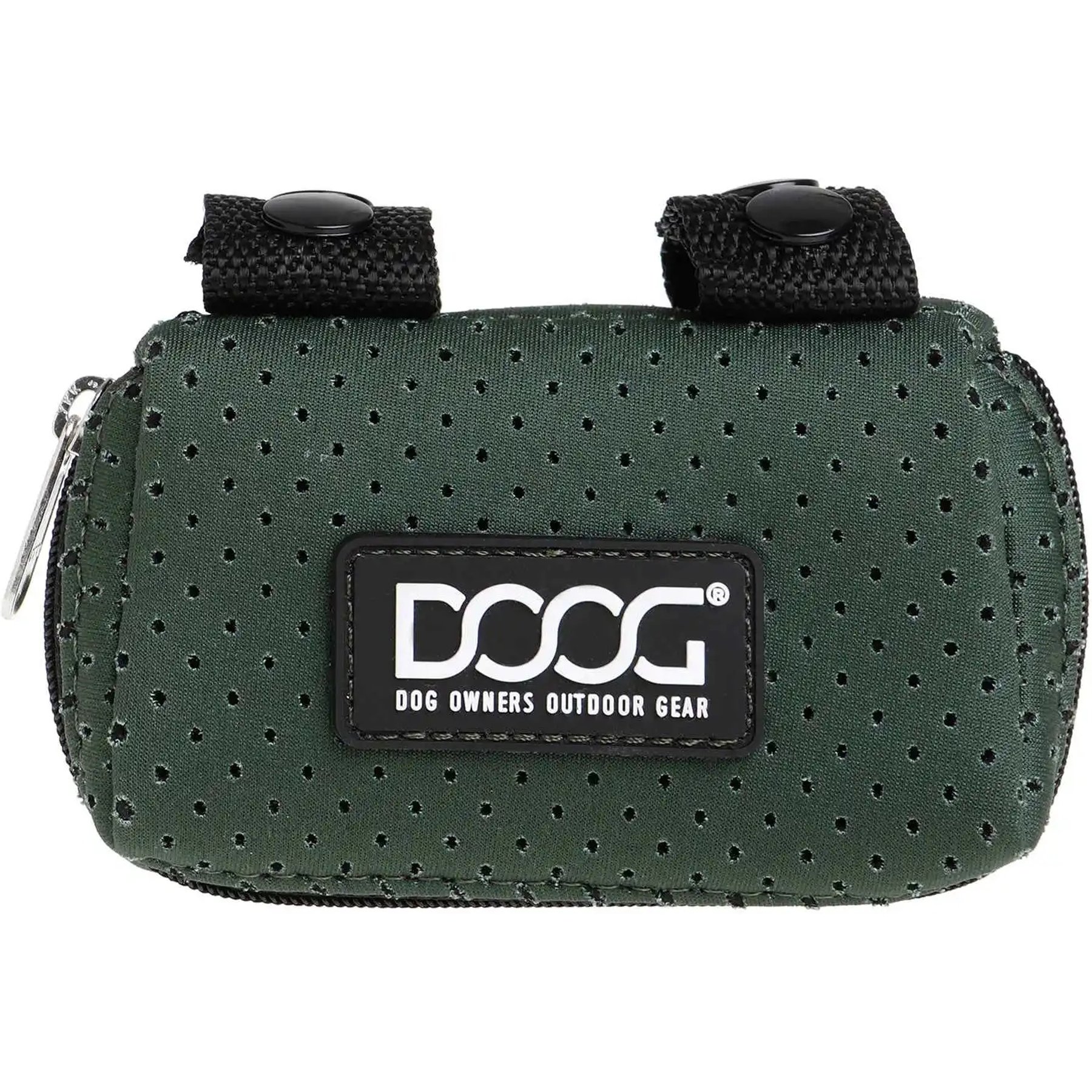 DOOG Neoprene Walkie Dog Pouch Dog Poop Bag Dispenser, Green