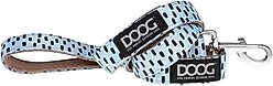 DOOG Neoprene Dash Dog Leash, Blue/Black/Brown, Small: 47-in long, 1/2-in wide