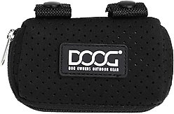 DOOG Neoprene Walkie Dog Pouch Dog Poop Bag Dispenser, Black