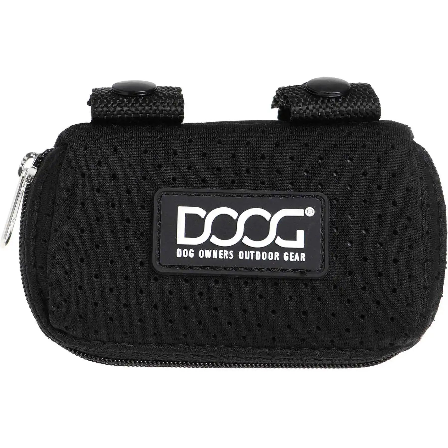 DOOG Neoprene Walkie Dog Pouch Dog Poop Bag Dispenser, Black