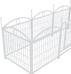 Cesicia Heavy Duty Foldable Dog Exercise Pen, White slide 2 of 8