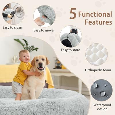 LovMor Oversized Human Dog Bed