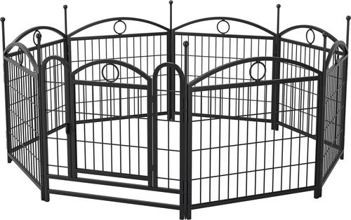 Show full view: Cesicia Heavy Duty Dog Exercise Pen, Black slide 4 of 9