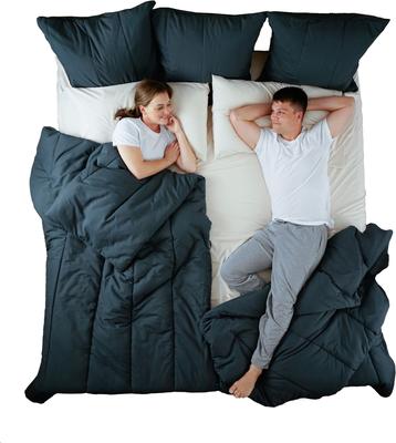 Show full view: Splitz Cozy Blanket for Pet Parents, Coastal Ivory, Queen slide 4 of 11