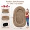 LovMor Oversized Human Dog Bed