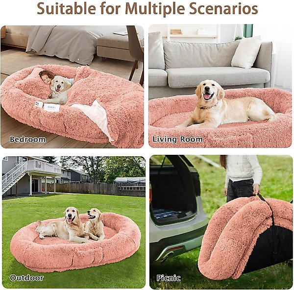 LovMor Oversized Human Dog Bed