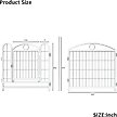 Show in main carousel: Zeus & Ruta Foldable Metal Dog Playpen, White, 24-in, 8 panel slide 6 of 6