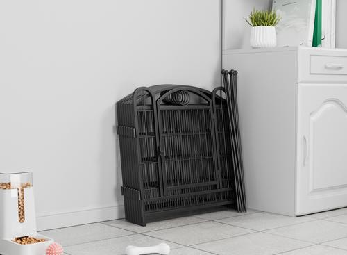 Show full view: Cesicia Heavy Duty Dog Exercise Pen, Black slide 8 of 9