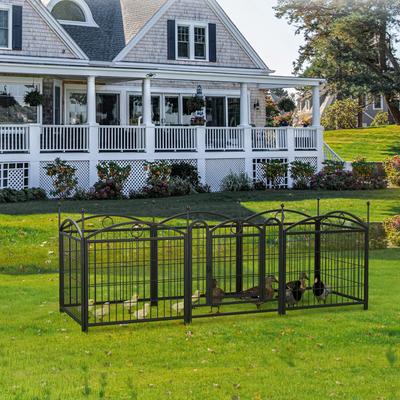 Show full view: Cesicia Heavy Duty Dog Exercise Pen, Black slide 6 of 9