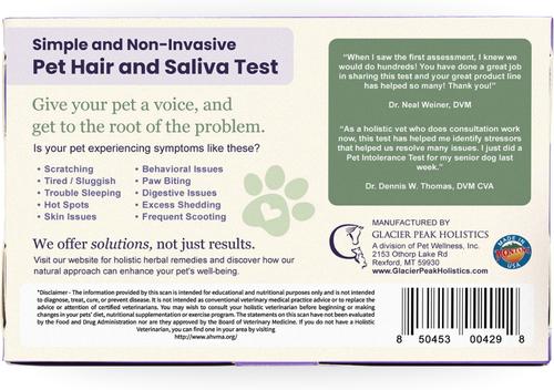Show full view: Glacier Peak Holistics Pet Intolerance Test Kit slide 3 of 11