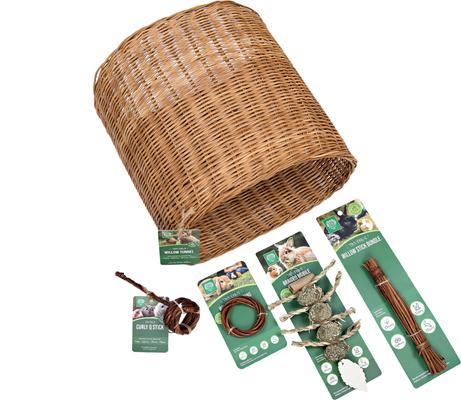 Show full view: Small Pet Select Tiny Paws Willow Play Pack Small Pet Toy, 5 count slide 2 of 8