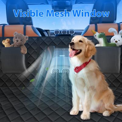 Show full view: LovMor Dog Car Back Seat Cover Extender, Medium, Black slide 5 of 9