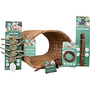 Small Pet Select Tiny Paws Willow Play Pack Small Pet Toy, 5 count