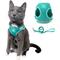 Show in main carousel: Travel Cat Jackson Galaxy Cat Harness & Leash Set, Aqua, Medium: 13.7 to 19.3-in chest slide 1 of 11