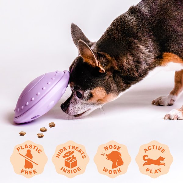 SodaPup Flying Saucer Treat Dispenser Dog Toy