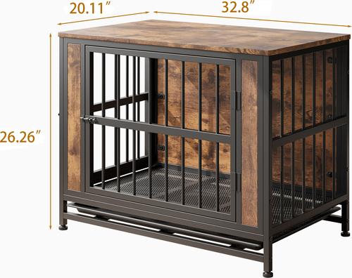 Show full view: Cesicia Furniture Style Dog Crate slide 3 of 7