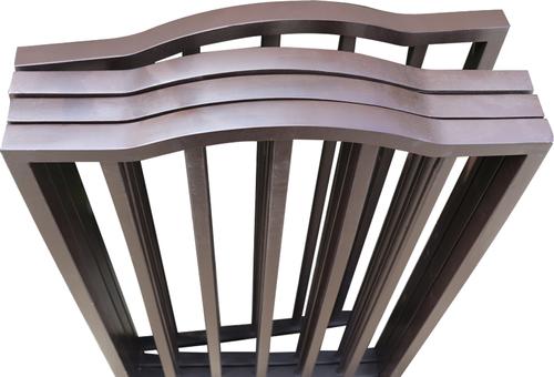 Show full view: Cesicia Freestanding Dog Gate, Dark Brown slide 3 of 7