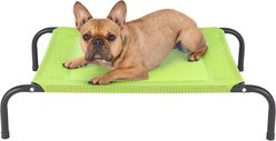 FurHaven Elevated Dog & Cat Bed, Gecko Green, Small