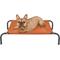 Show in main carousel: FurHaven Elevated Dog & Cat Bed, Terracotta Red, Small slide 1 of 10