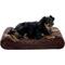 Show in main carousel: FurHaven Ultra Plush Luxe Lounger Orthopedic Cat & Dog Bed with Removable Cover, Chocolate, Medium slide 1 of 11