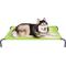 Show in main carousel: FurHaven Elevated Dog & Cat Bed, Gecko Green, X-Large slide 1 of 10