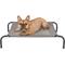 Show in main carousel: FurHaven Elevated Dog & Cat Bed, Graphite Gray, Small slide 1 of 10