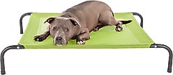 FurHaven Elevated Dog & Cat Bed, Gecko Green, Medium
