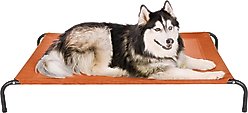 FurHaven Elevated Dog & Cat Bed, Terracotta Red, X-Large
