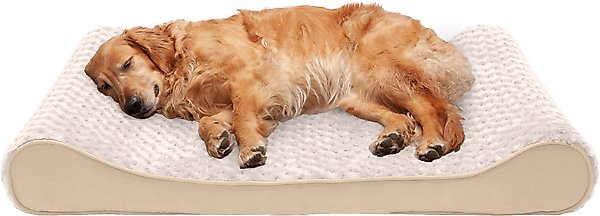 FurHaven Ultra Plush Luxe Lounger Orthopedic Cat & Dog Bed with Removable Cover