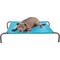 Show in main carousel: FurHaven Elevated Dog & Cat Bed, Capri Blue, Medium slide 1 of 11