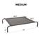 Show in main carousel: FurHaven Elevated Dog & Cat Bed, Graphite Gray, Medium slide 8 of 10