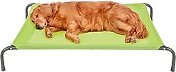 FurHaven Elevated Dog & Cat Bed, Gecko Green, Large