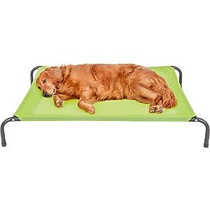 Coolaroo HeatShield Cooling Fabric Elevated Dog Bed